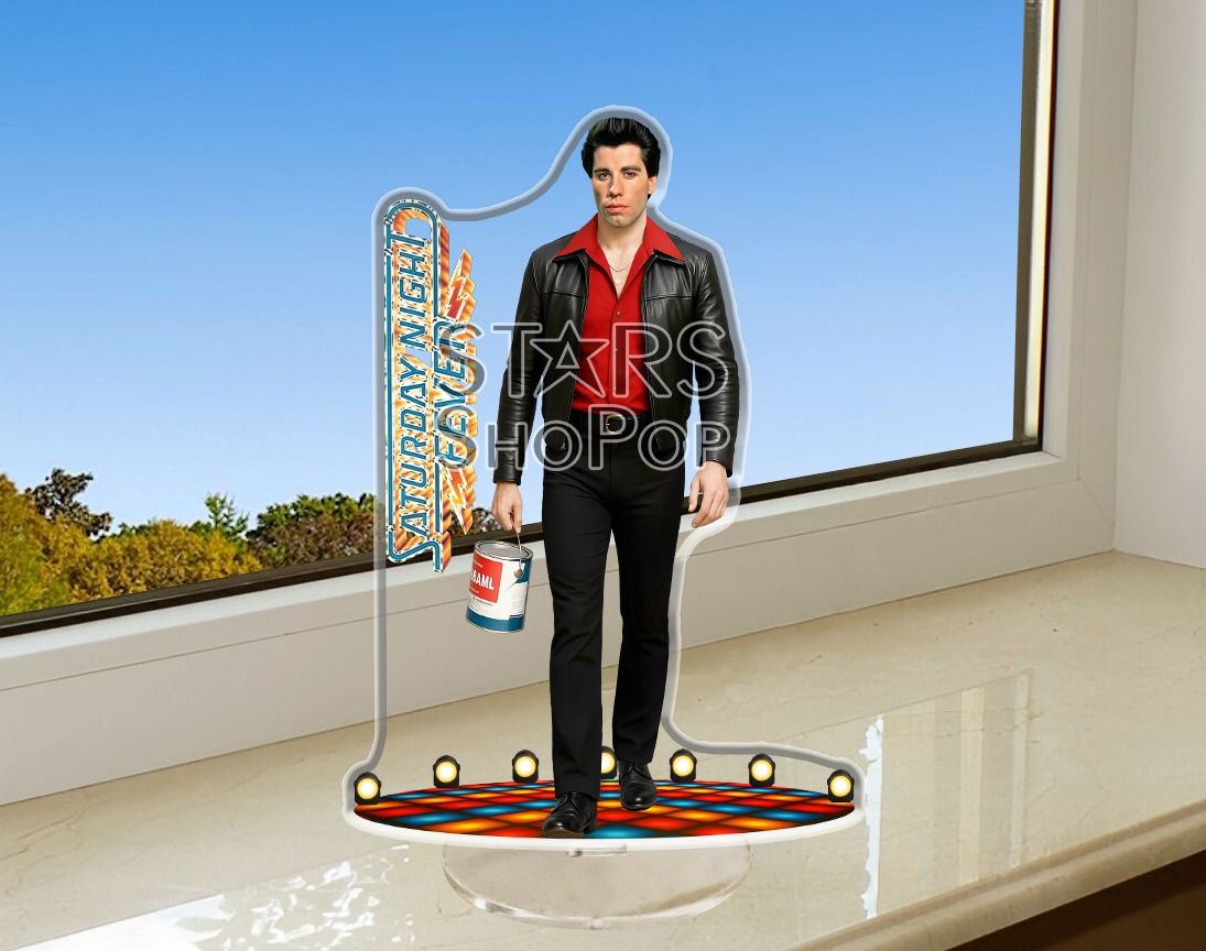 Saturday Night Fever figure, Saturday Night Fever merch, Saturday Night Fever memorabilia, John Travolta doll, merch, gift