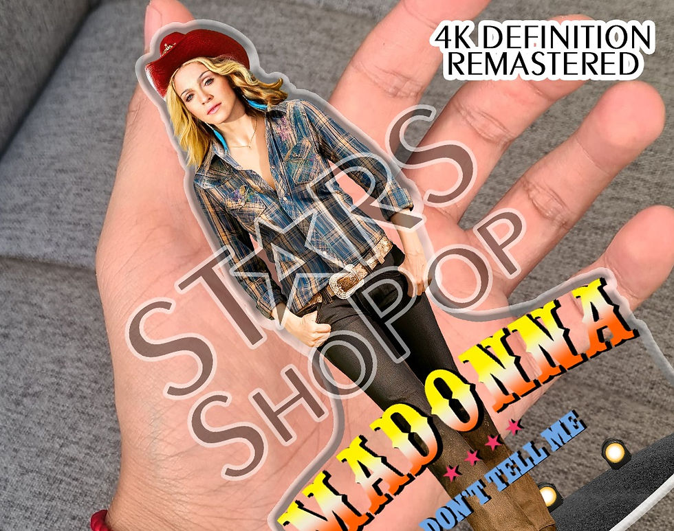 madonna don't tell me, madonna figure, madonna doll, madonna merch, madonna gift, madonna standee, madonna rare, figur