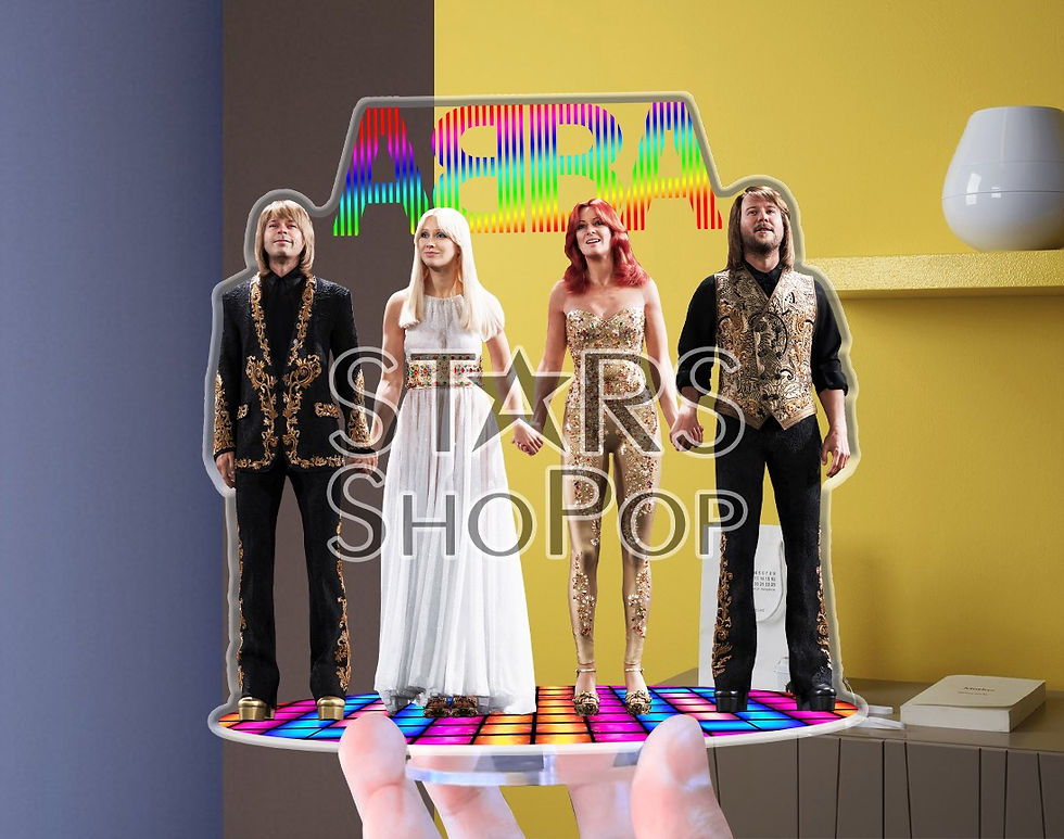 Thumbnail: abba figure, abba voyage rainbow, abba doll, abba merch, abba gift, abba standee