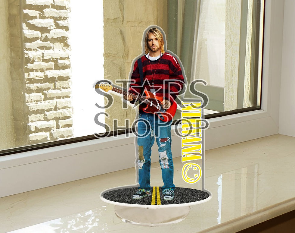 Nirvana "Kurt Cobain" Figure Acrylic, Standee