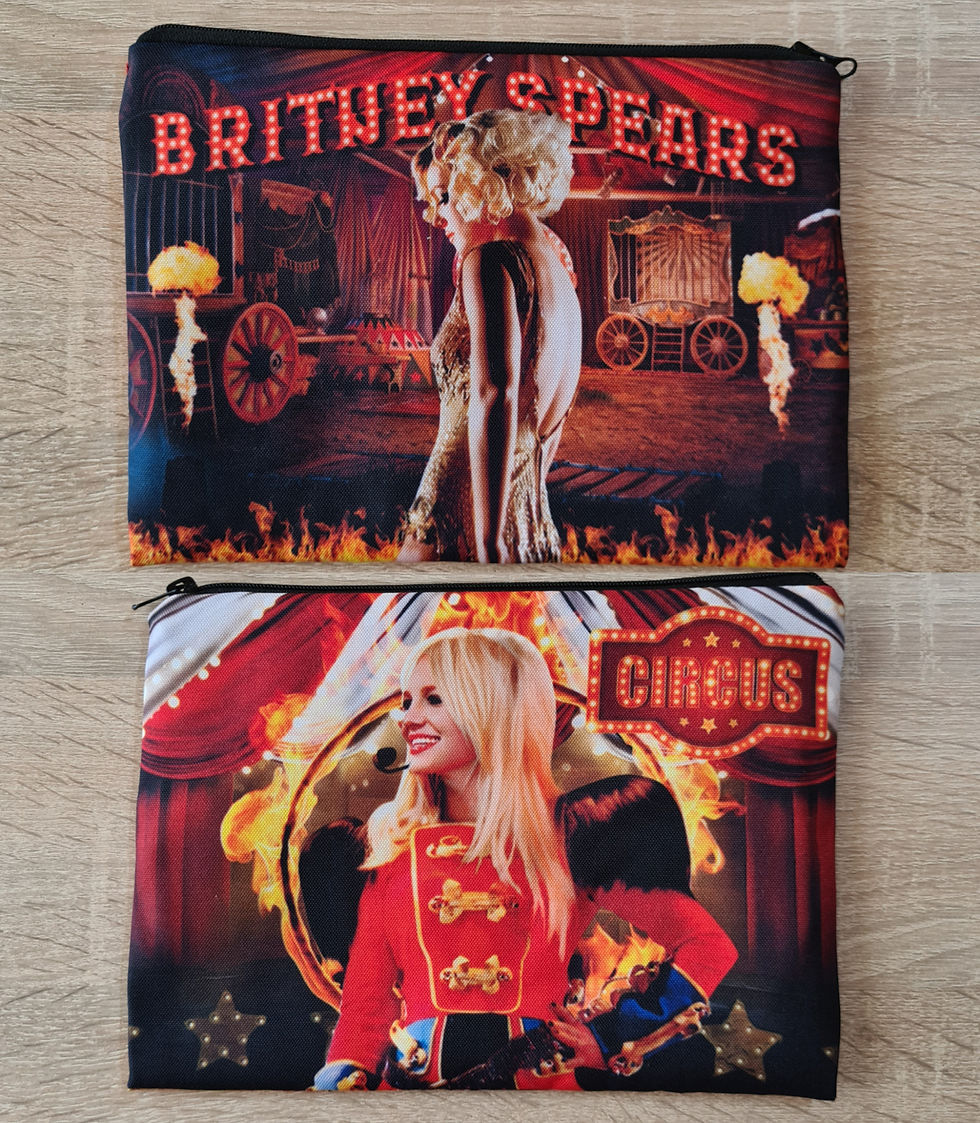 Britney Spears "Circus" Toiletry Bag