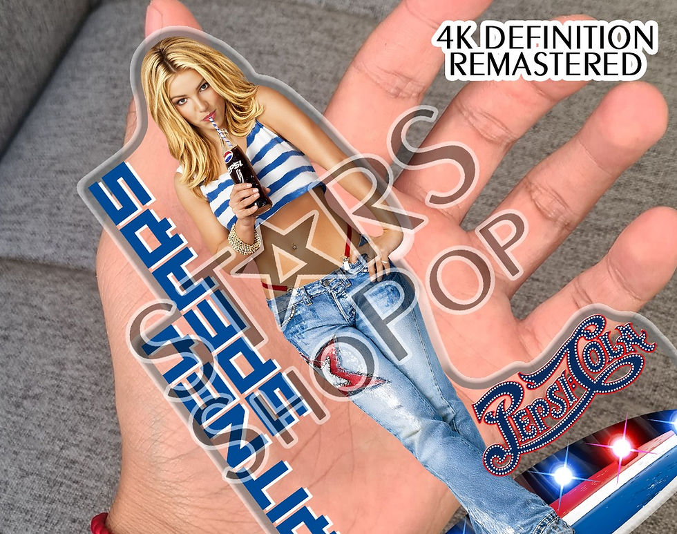 britney spears figure, britney spears merch, britney spears doll, britney spears pepsi, gift, standee, rare, collectible, cd