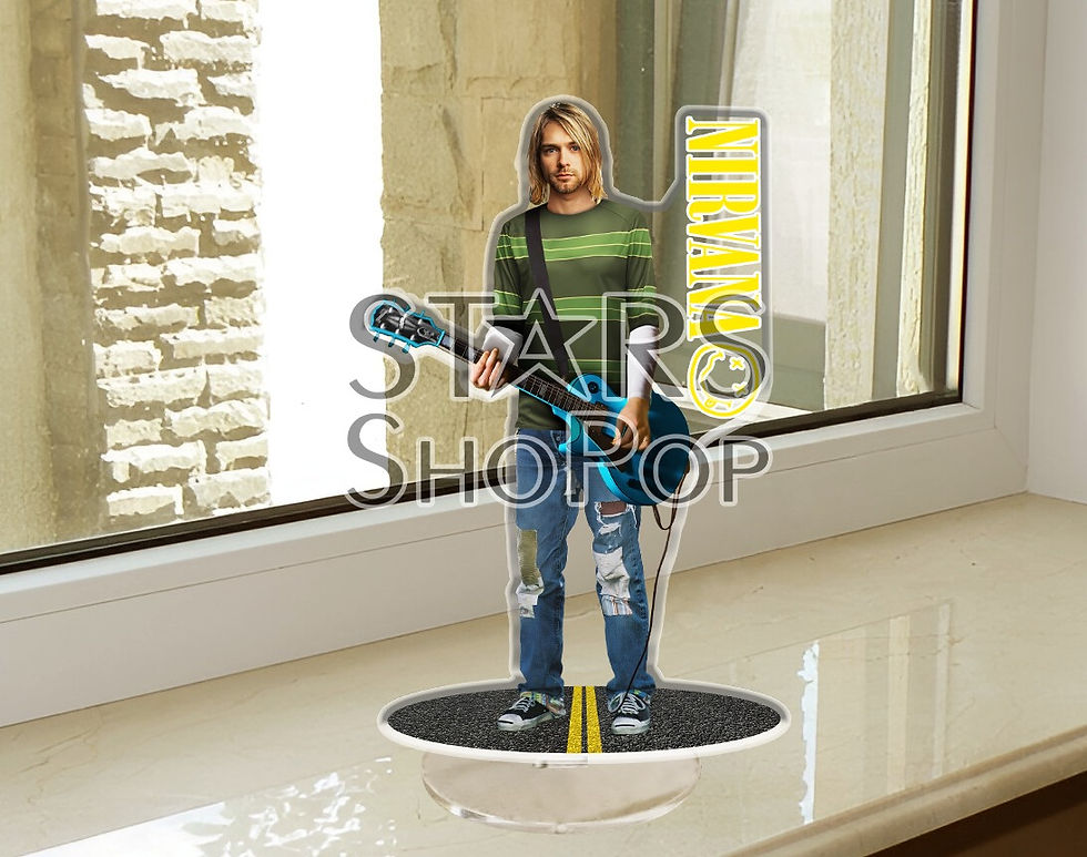 Nirvana "Kurt Cobain" Figure Acrylic, Standee