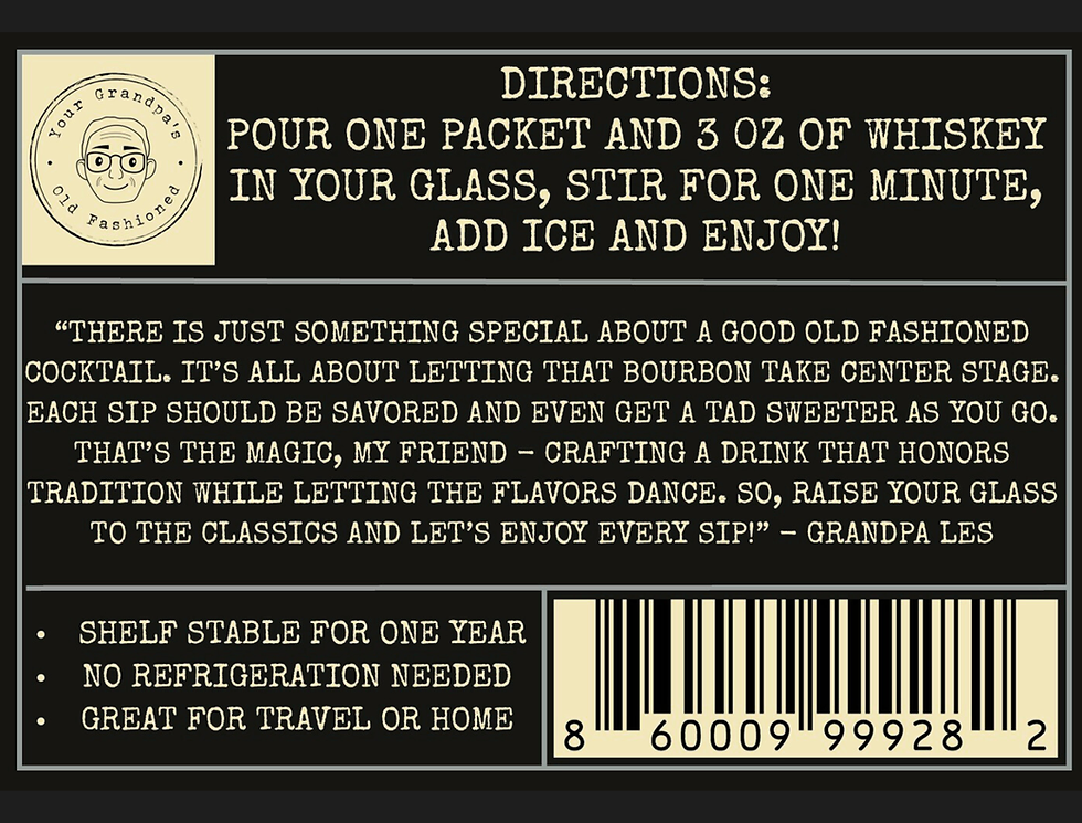 Thumbnail: Double Oak Smoked Old Fashioned Cocktail Mix – Just Add Bourbon – Shelf Stable
