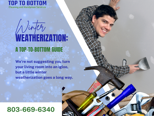 Winter Weatherization: A Top-to-Bottom Guide by Cleaning and Handyman Services