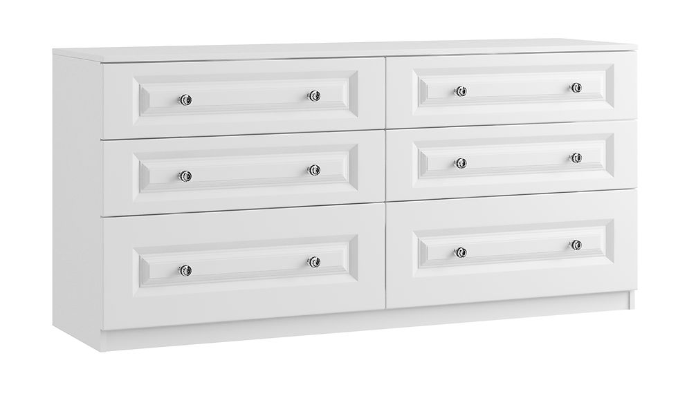 6 Drawer Wide Chest