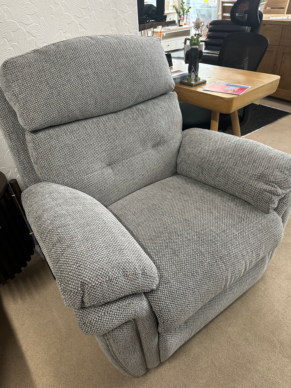 Thumbnail: Lazboy Baxter 3 Seater manual recliner and Electric reclining chair