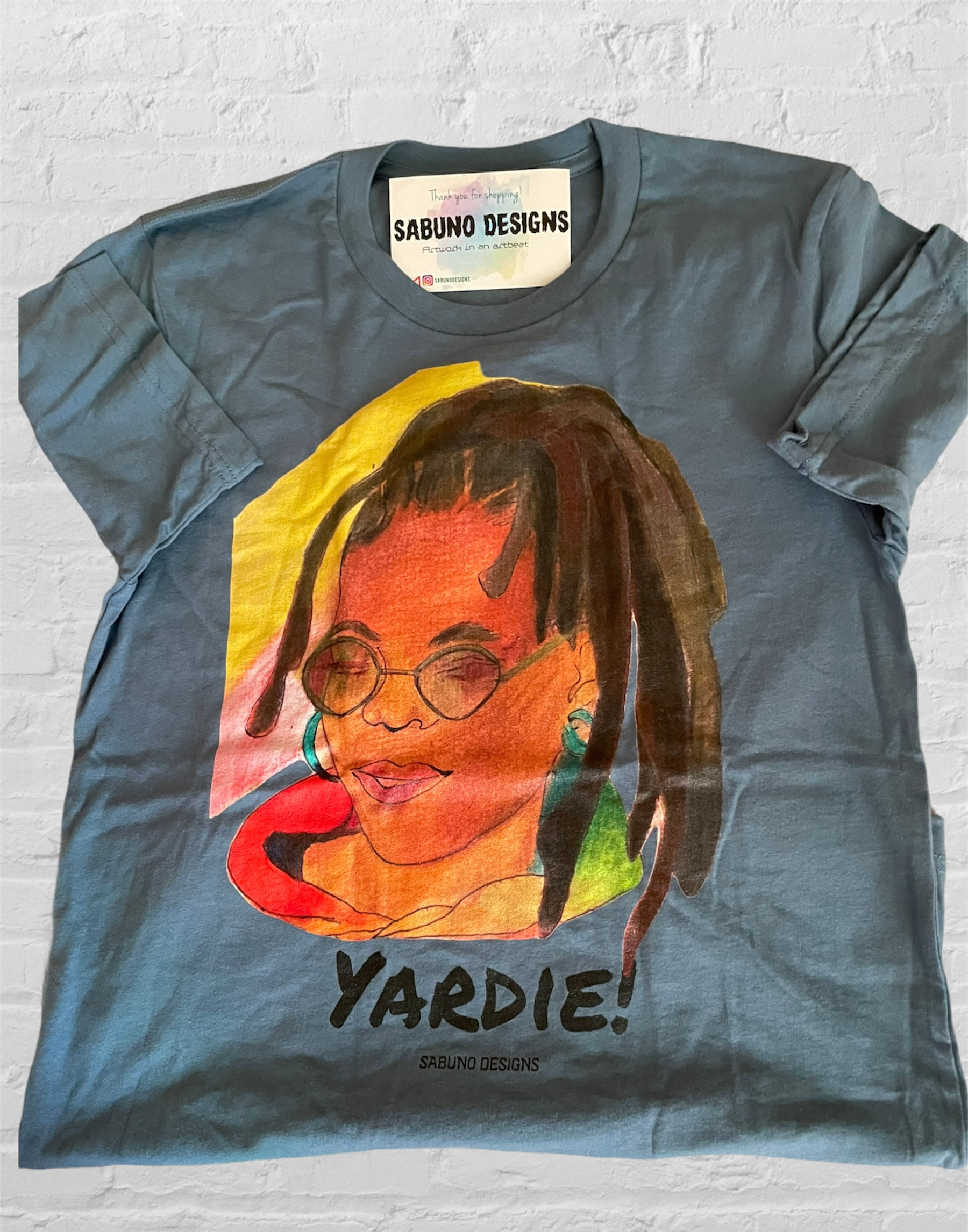 SABUNO DESIGNS "Yardie" T-shirt