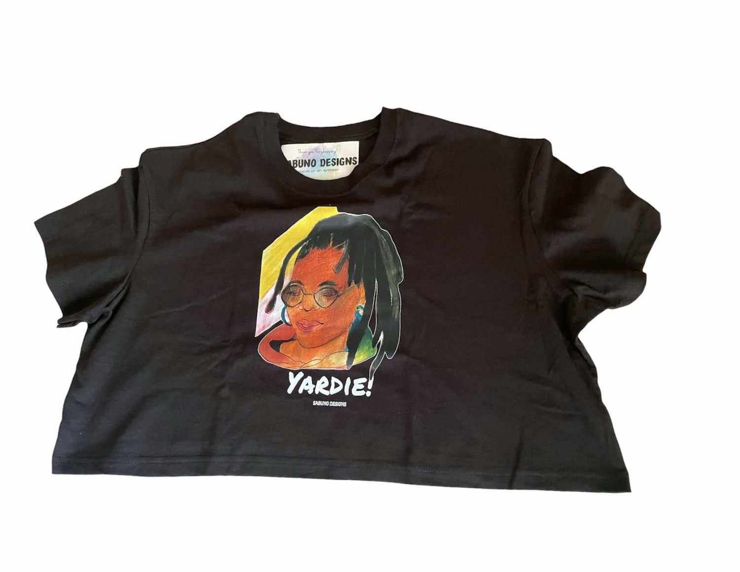 SABUNO DESIGNS "Yardie" Crop Top
