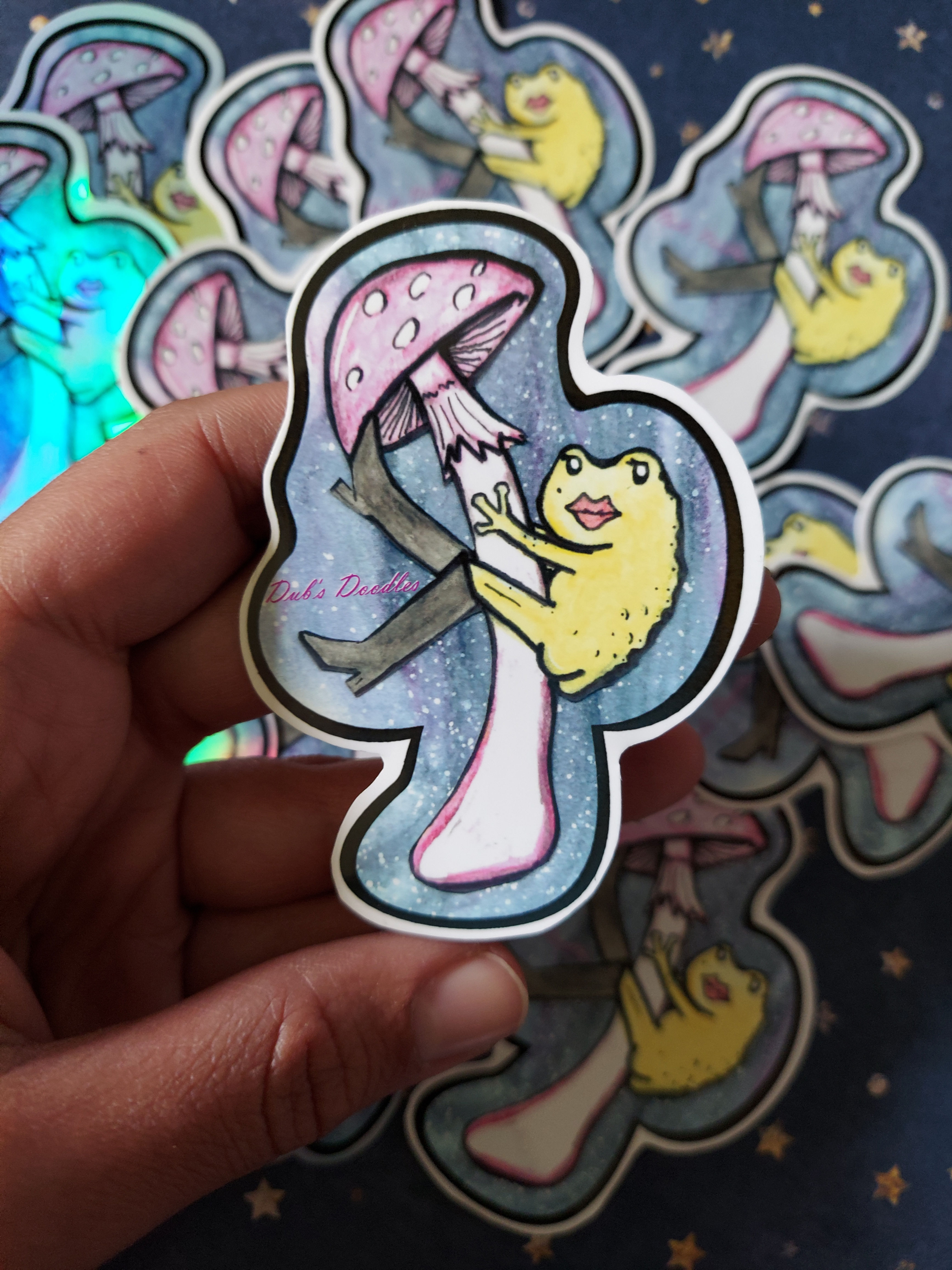 Sexy Toad Momma | Vinyl Sticker