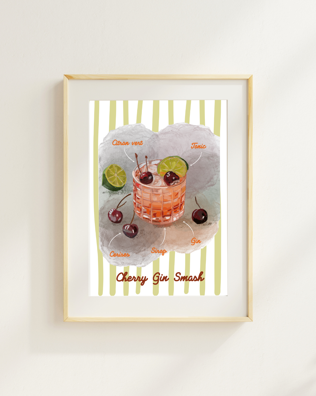 Cherry Gin Smash