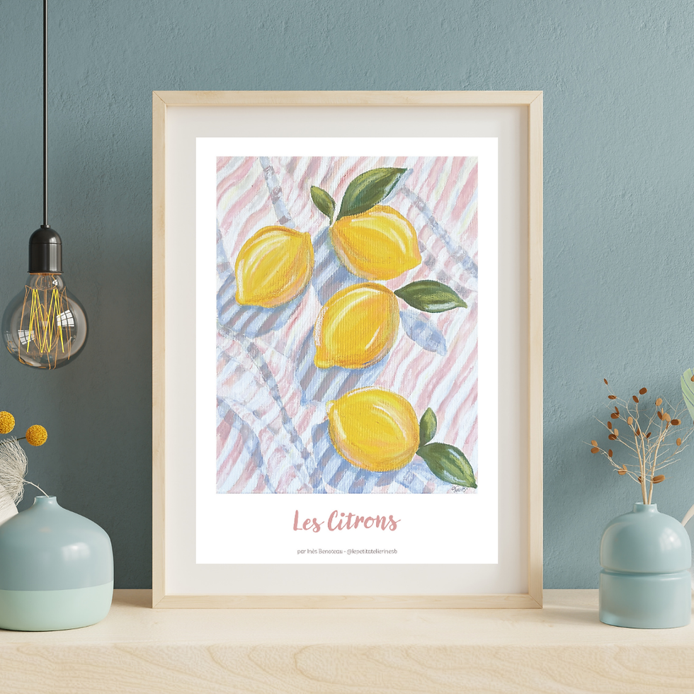 Miniature : Les citrons