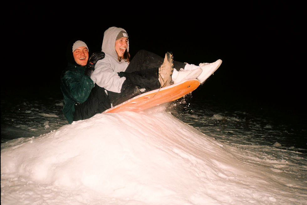 Snow and Ice : SLEDDING