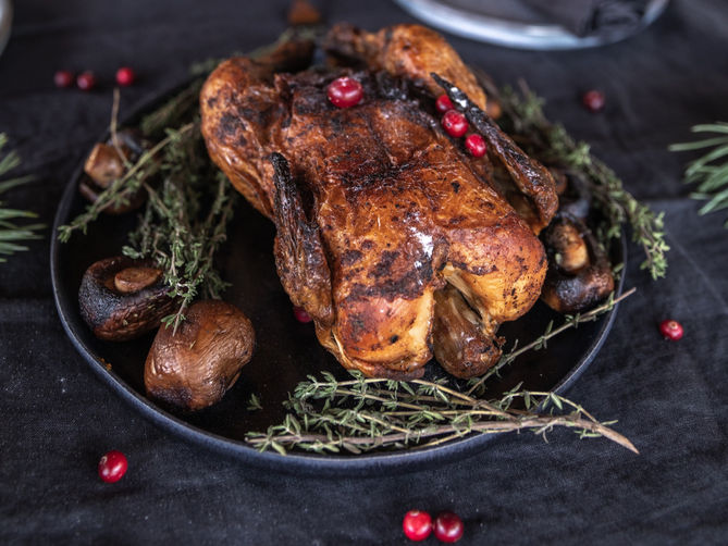 Une dinde dans votre assiette pour Thanksgiving