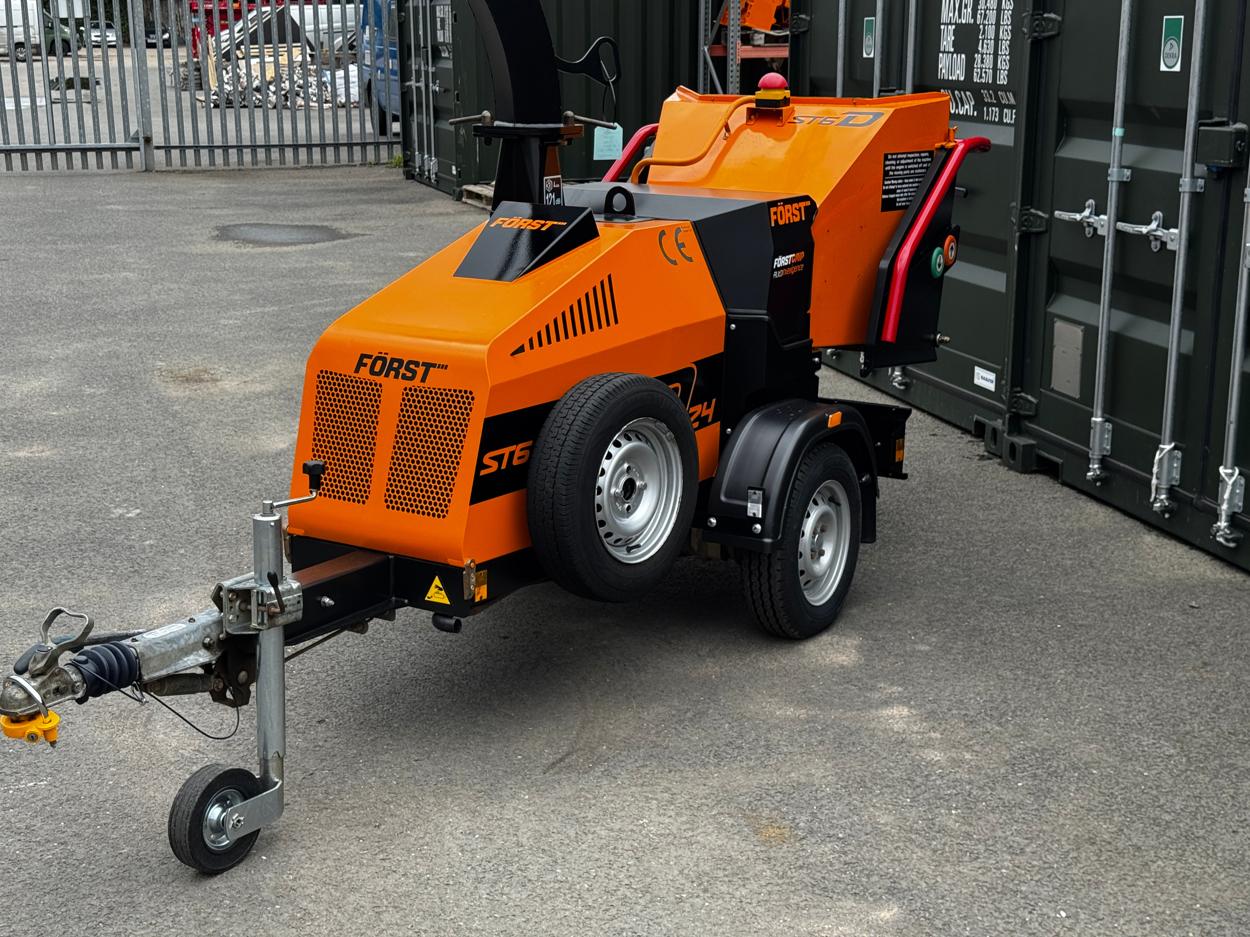 2019 Forst ST6D 24 6" Wood Chipper