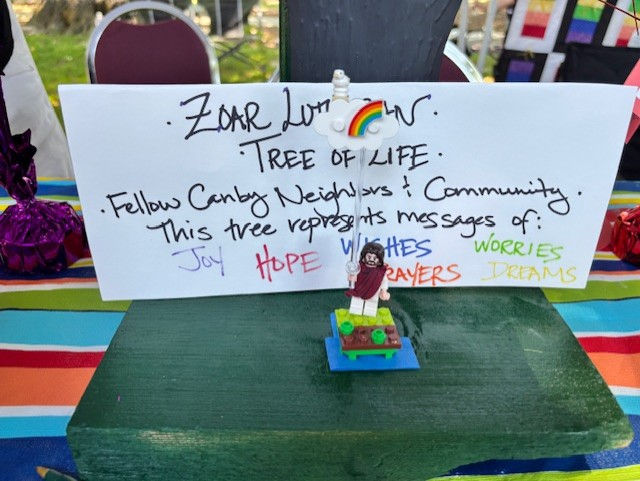 Zoar Pride Booth 2026