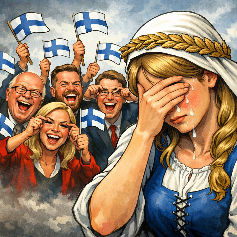 Yli kaksikymmentä vuotta maailmalla opetti arvostamaan Suomea, alle kaksi vuotta Suomessa ja persut opettivat häpeämään omia juuria