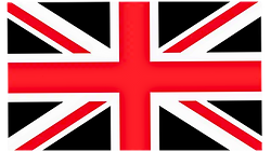 Drapeau aunglais noir et rouge