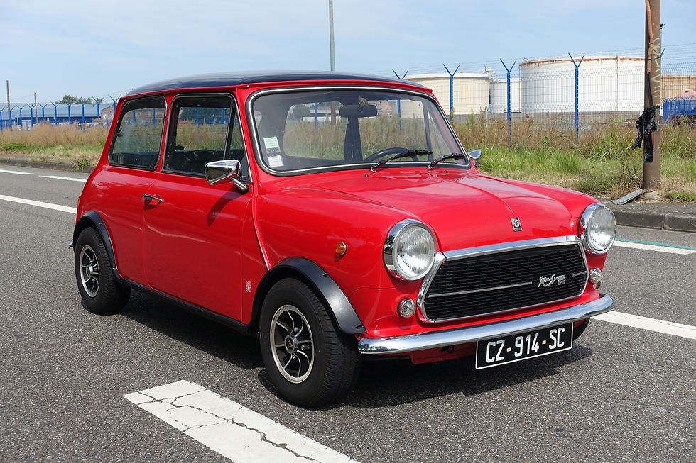 Innocenti Cooper Rouge restaurée, vue extérieure finale