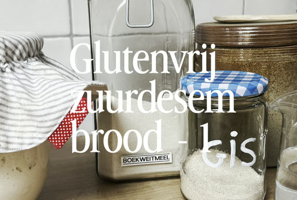 Een instructie video voor het maken van glutenvrij zuurdesembrood