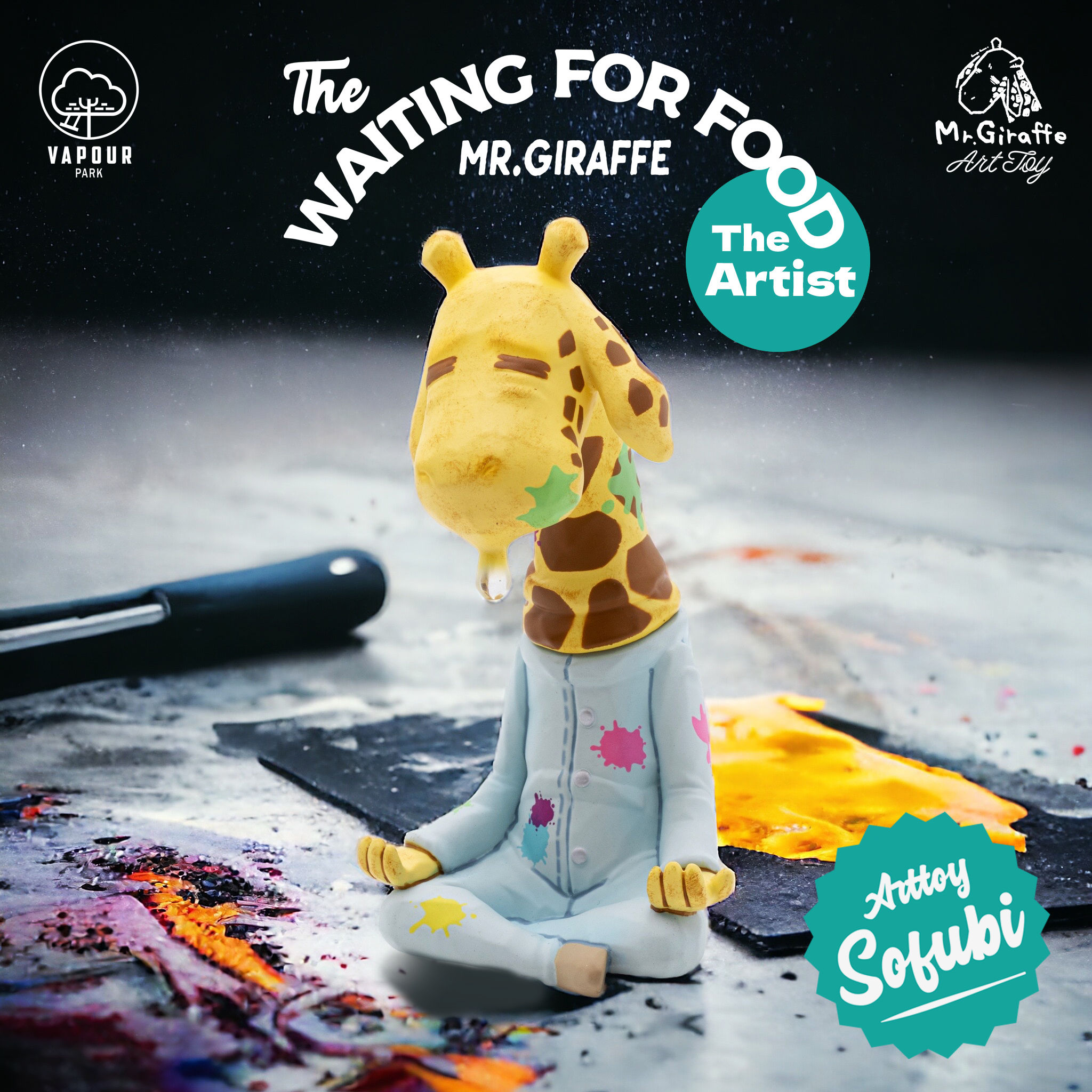 The Waiting For Food Mr. Giraffe - Artist Edition