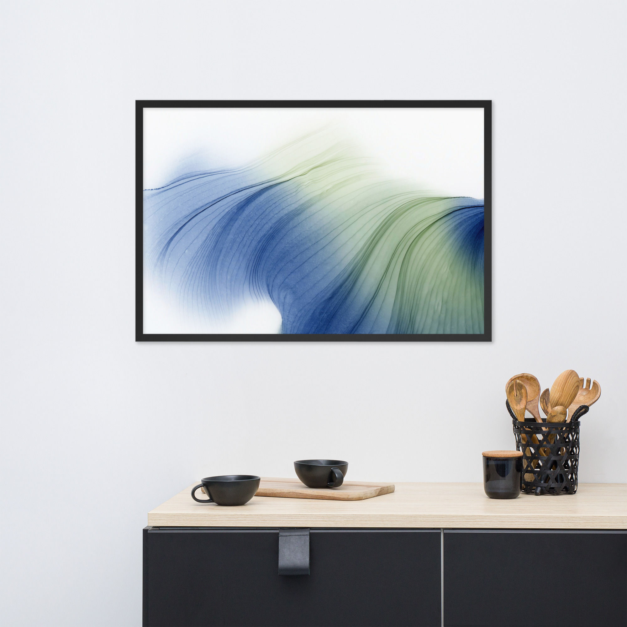 RIVULET Framed poster