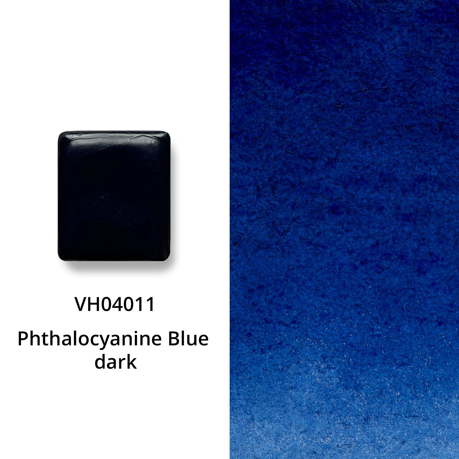 Handmade Watercolor - Honey Fine - Phthalocyanine Blue Dark - VH04011