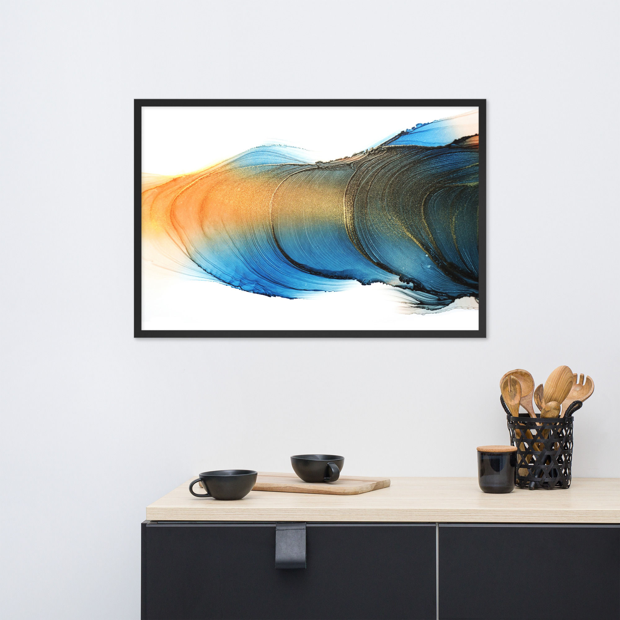 SUCCESS Framed poster