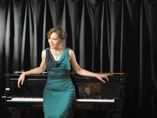 Alina Kiryayeva, renowned concert pianist, presents a master class at Havelock High School auditori