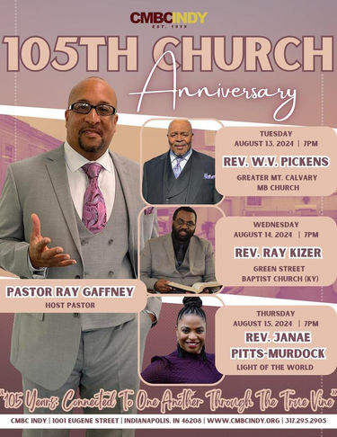 105th Church Anniversary