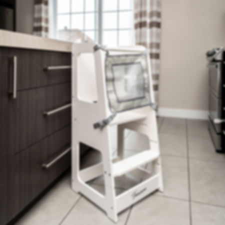 Tour d'apprentissage ajustable avec tableau blanc