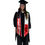 Thumbnail: Cappe Diem Two Flag Graduation Sash Stole (USA + International)