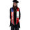 Thumbnail: Cappe Diem Two Flag Graduation Sash Stole (USA + International)