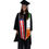 Thumbnail: Cappe Diem Two Flag Graduation Sash Stole (USA + International)