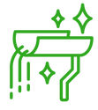gutter cleaning icon