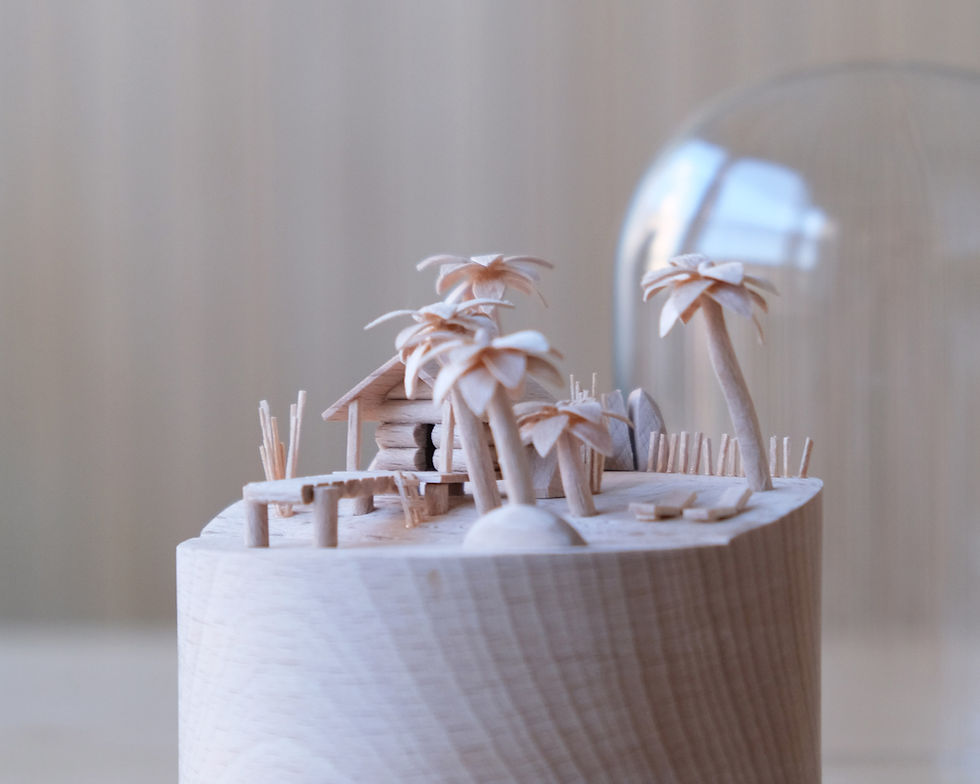 Miniature : The white lotus