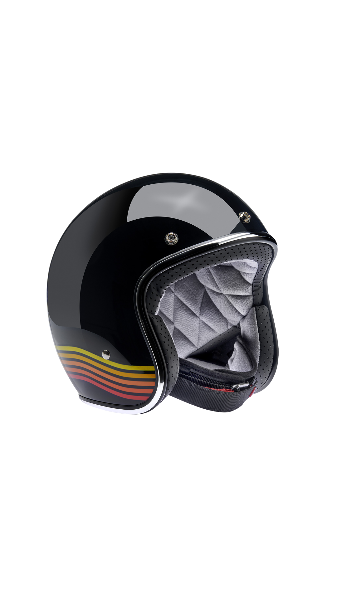 Biltwell Bonanza Gloss Black Spectrum