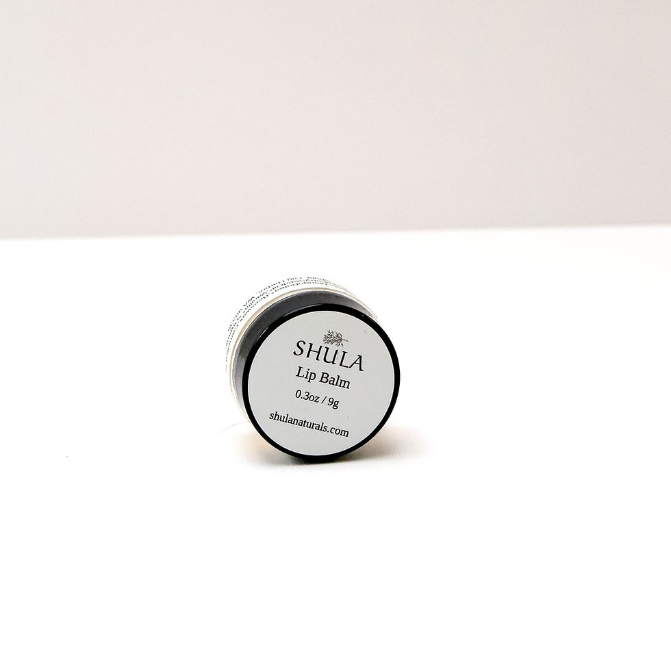 all natural lip balm