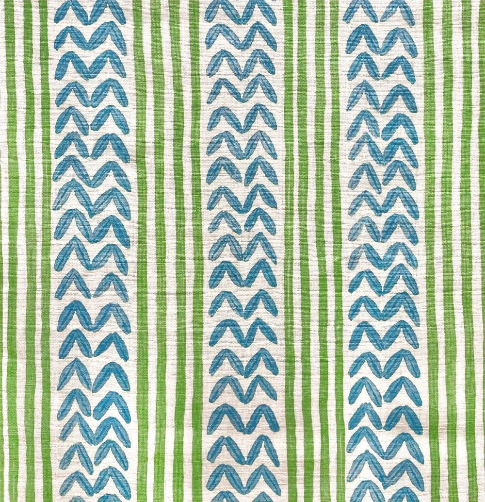 Bobo Stripe - Blue/Green