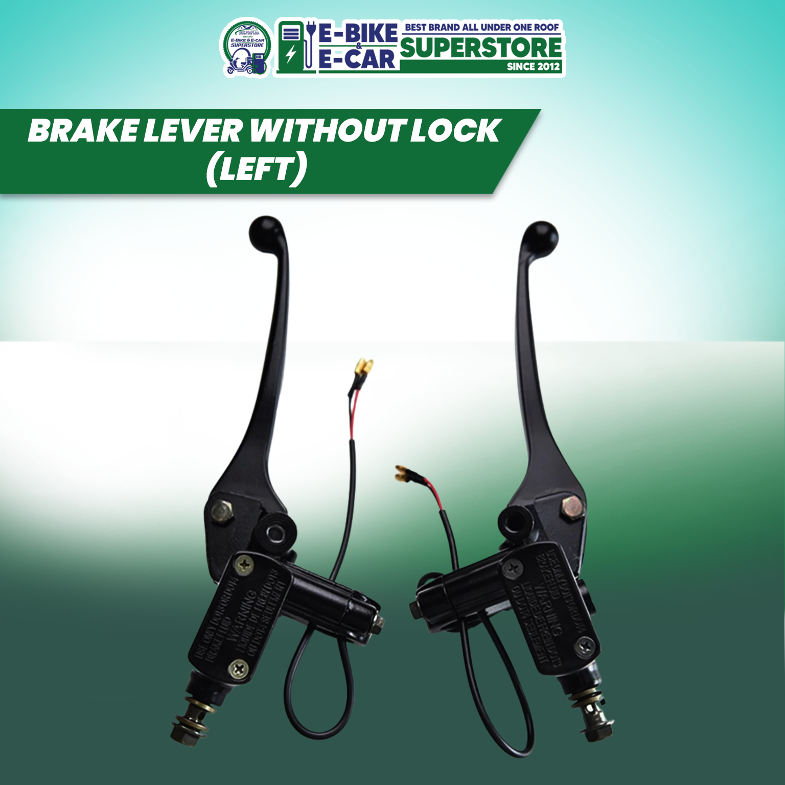 BRAKE LEVER WITHOUT LOCK (LEFT)