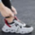 Thumbnail: Breathable Mesh Sneakers for Men - Casual White Shoes