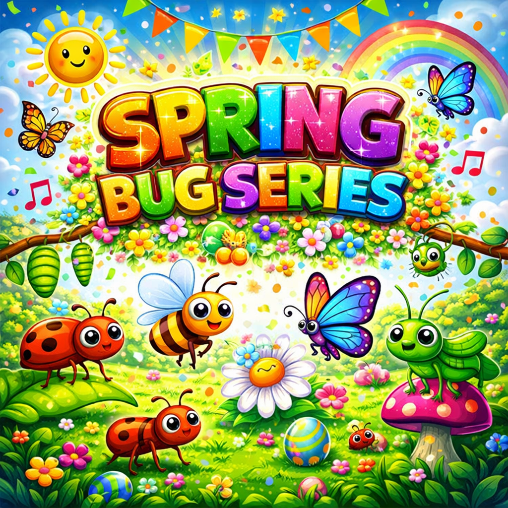 Spring Series: Bug Fun | Happy Home School Hu