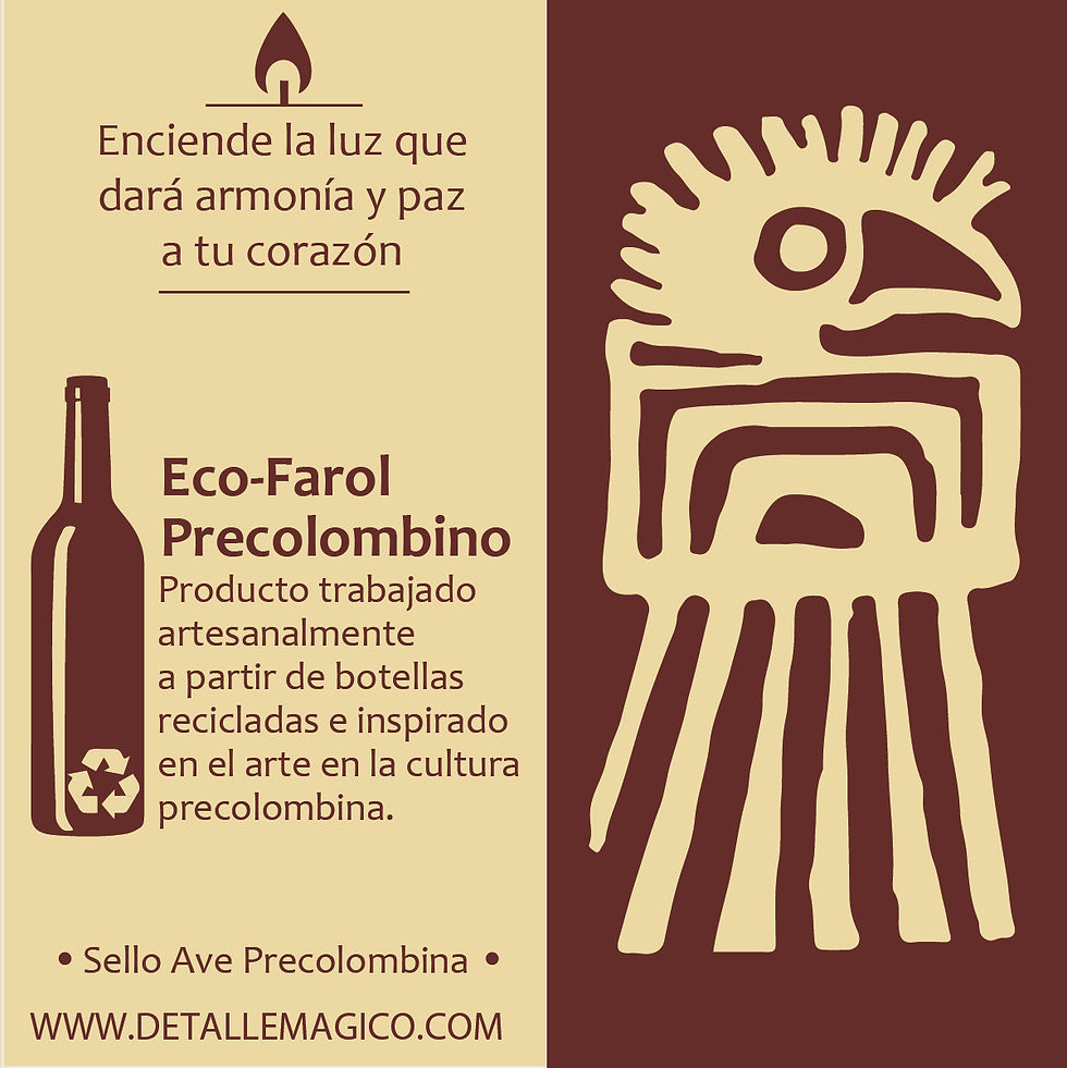 Miniatura: Faroles eco amigables - eco faroles precolombinos, detalle magico, tienda de regalos innovadores
