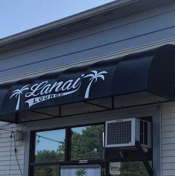 Backlit Store Entrance Awning with Lettering & Logo