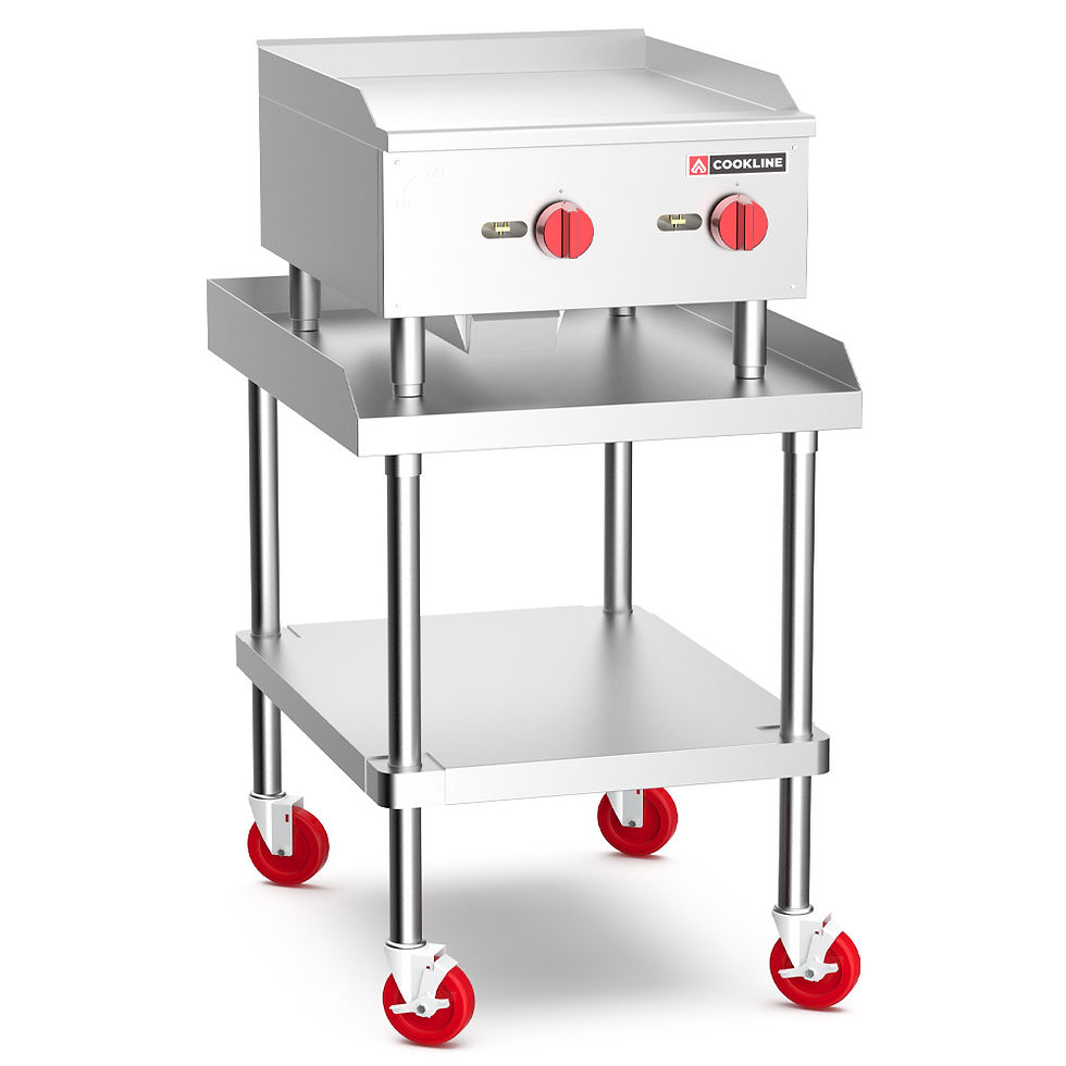 Thumbnail: Cookline CGG-24M 24" Gas Countertop Griddle with Manual Controls - 60,000 BTU