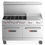 Thumbnail: Cookline CR60-24G-NG 60" 6 Burner Natural Gas Range with 2 Ovens & 24" Griddle