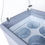 Thumbnail: Coldline DP-560-FSG 71'' 12-Tub Ice Cream Dipping Cabinet Freezer w Sneeze Guard