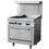 Thumbnail: Standard Range SR-R36-24MG-NG 36" Range w/ 2 Burners, 24" Griddle - 153,000 BTU