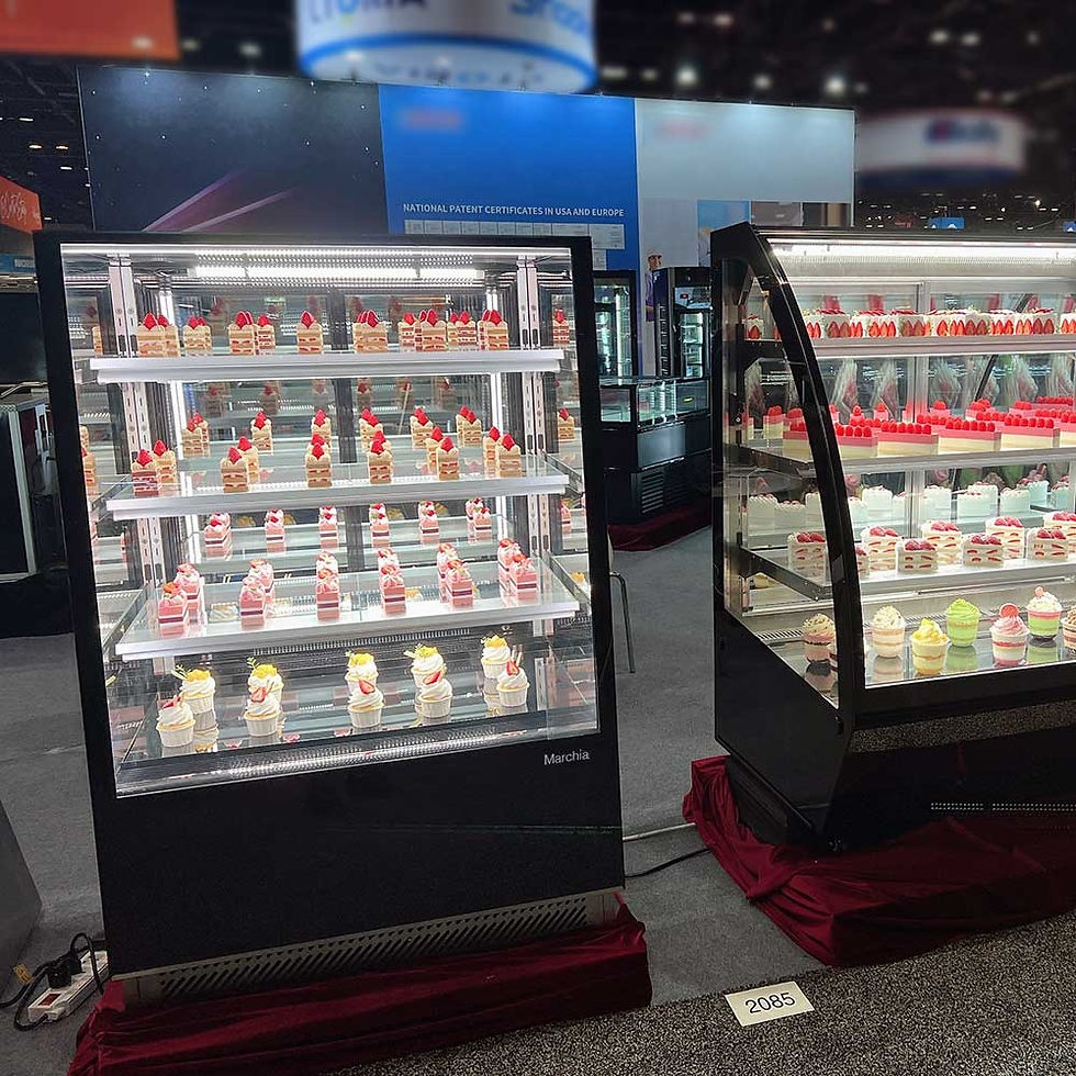 Thumbnail: Marchia TMB48 48" Refrigerated Bakery Display Case Straight Glass