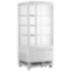 Thumbnail: Marchia MDC78W White Countertop Refrigerated Glass Display Case w/ LED Lighting